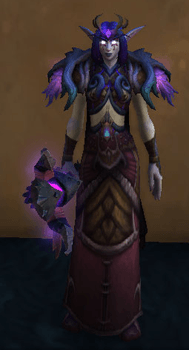 Witch of the Dark Wood [Druid] Transmog Set - Front View View