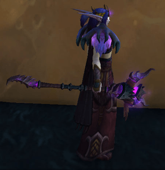 Witch of the Dark Wood [Druid] Transmog Set - side View