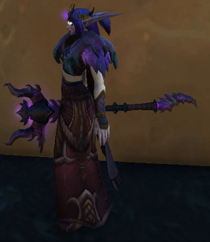 Witch of the Dark Wood [Druid] Transmog Set - Side View