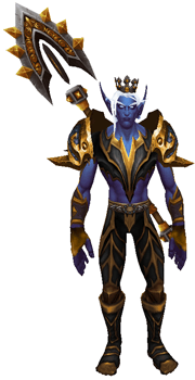 The Rat King Transmog Set - Front View Sheathed
