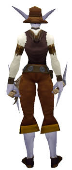 Expedition Ready: Leather Explorers League Transmog Set - Back View
