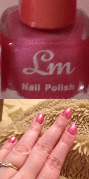 pink nails