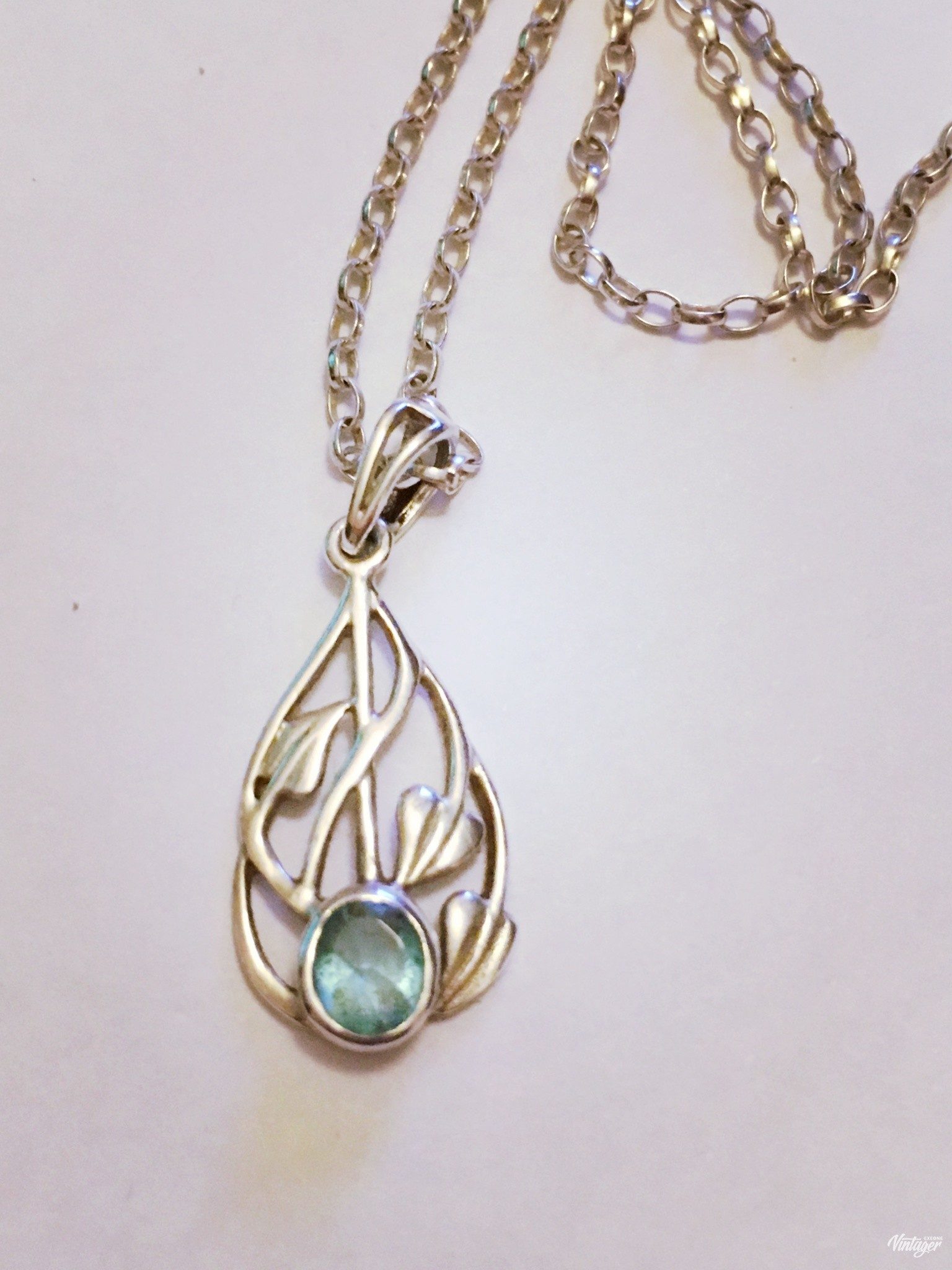 My Jewellery Box: Treasuring the Memories Blue Topaz Necklace