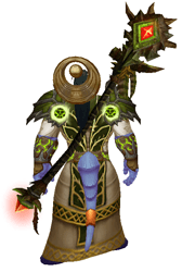 Fel Moonlight transmog - back view sheathed