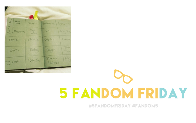 5 Fandom Friday - 2017 goals