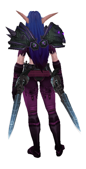 Purple Death - Back View