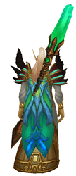 Dou Dou Soul Transmog Set - Back View Sheathed