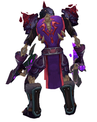 Dragon's Apocalypse Transmog Set - Back View