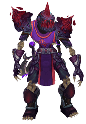 Dragon's Apocalypse Transmog Set - Sheathed Front View