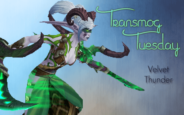 Velvet Thunder [demon hunter transmog] #TransmogTuesday. null
