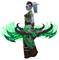 Velvet Thunder Transmog Set - Side View