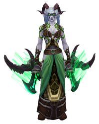 Velvet Thunder Transmog Set - Front View