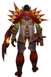 The Storm is Calling Transmog Set - Back View