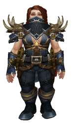 VanCleef's Disgrace Transmog - Front View Sheathed