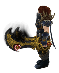 VanCleef's Disgrace Transmog - Side View