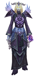 The Fallen Avenger of Argus Transmog Set - Front View Sheathed