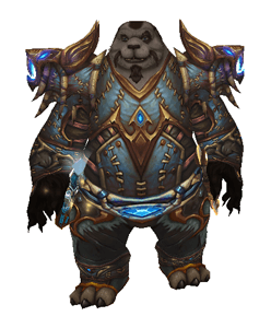 Azerite Assassin Transmog Set - Front View Sheathed