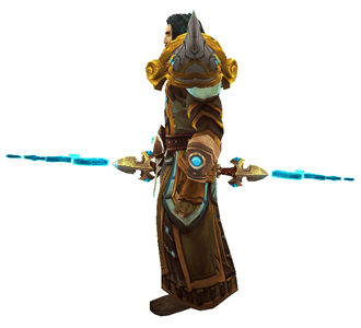 Azerite Wizard Transmog Side View