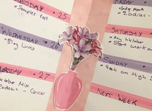 September Blog Planner Weekly Spread - Week 2