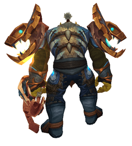Azerite Stalker Transmog Set - Back View