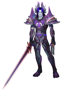 Frostfire Storms Transmog Set - Front View