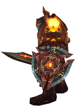 Lightsworn Paladin of the Val'kyr Transmog Set - Side View