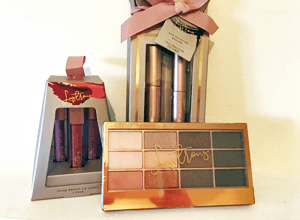 Birthday Present Make Up Gifts - Lip Gloss Set, Mascara/Eyeliner and Eye Shadow palette