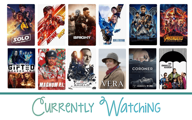 Currently Watching Geeky - What I'm Currently Watching