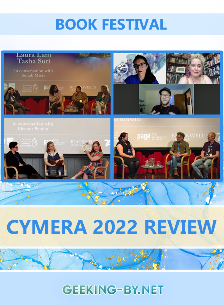 CYMERA Book Festival 2022 Recap and Review - My recap and review for CYMERA book festival 2022 is here! CYMERA is Scotland’s Festival of Science Fiction, Fantasy and Horror Writing.
