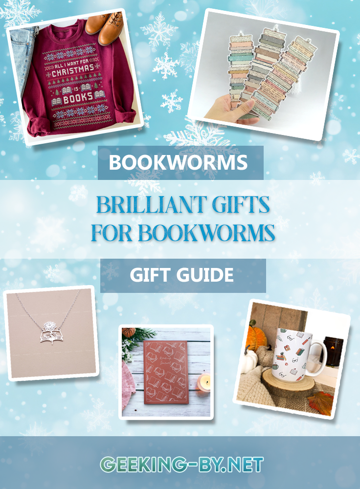 Brilliant gifts for bookworms! - Find the best gifts for bookworms in your life with this gift guide for book lovers featuring gifts for readers of all genres! null