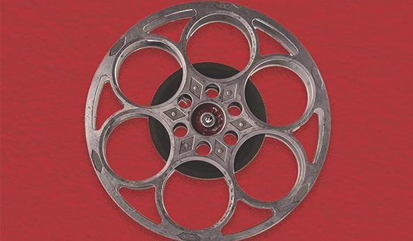 Book Review: Jump Cut by Helen Grant - A 1930s reel of film against a red background.