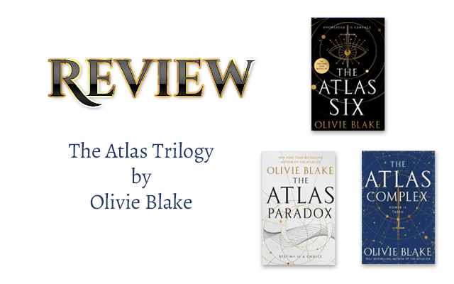 Book Reviews: The Atlas Trilogy by Olivie Blake. null