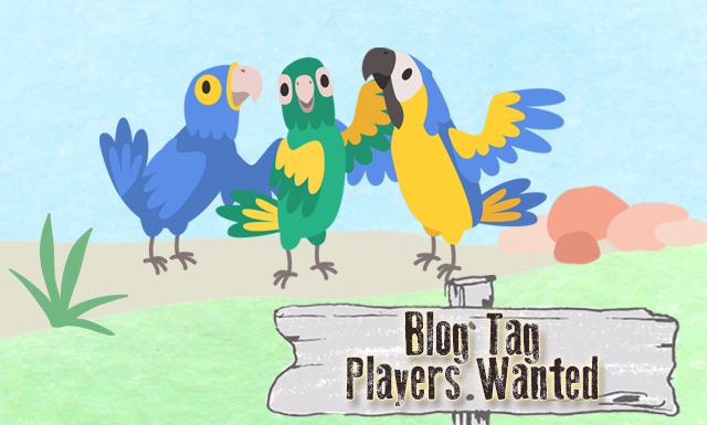 This June & July I'm playing Blog Tag! This June & July I'm playing Blog Tag!
