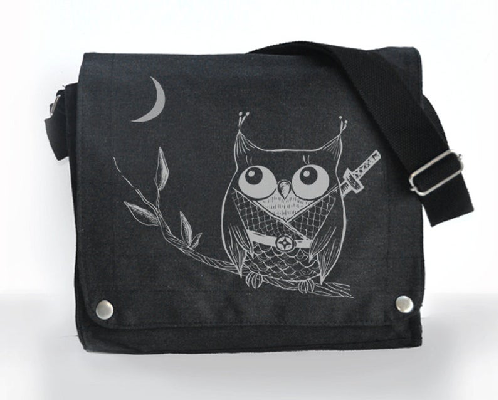 Owl Ninja messanger bag by namu