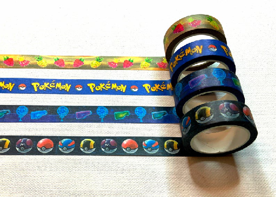 Pokemon Go Washi Tape by WishiwashiWonderShop