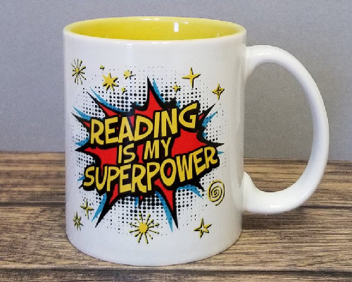 Reading is my Superpower Mug by MugCountry