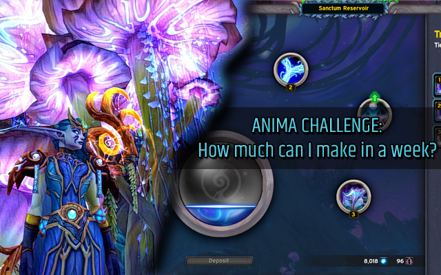 Shadowlands Anima Challenge: How much can I make in a week?