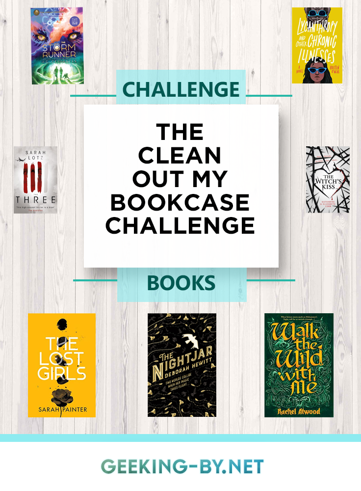The Clean out my bookcase challenge - It's clean out your bookcase day and I'm using it to start my cleaning off my bookcase challenge, a 12 month challenge to read some of the books on my bookcase. null